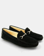 Mocasines-Negros-de-Mujer-con-hebilla-metálica-Caterina-3
